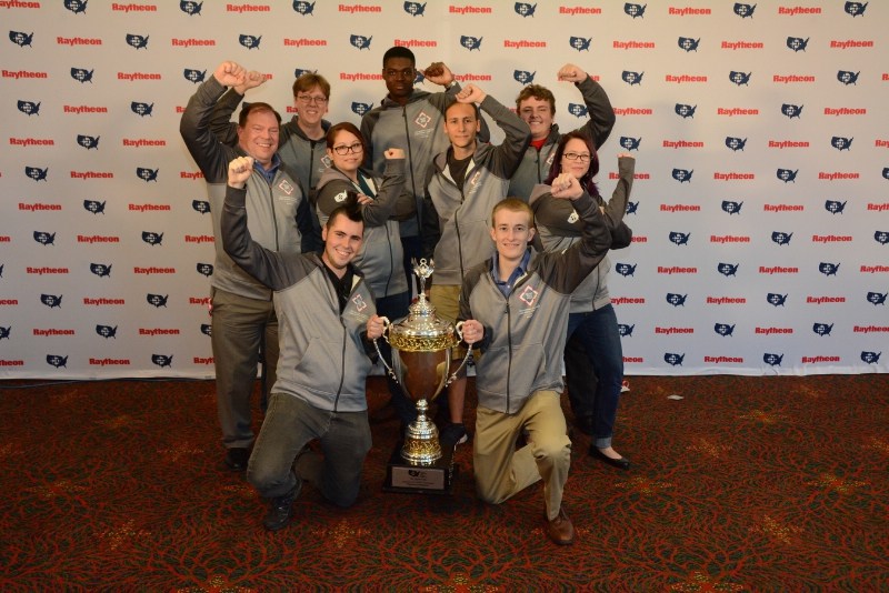 Three-peat: The University of Central Florida wins their third consecutive National Collegiate Cyber Defense Competition Championship. (PRNewsFoto/Raytheon Company)